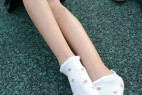 【致腿控】小清新的棉袜妹子套图