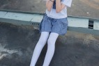 森萝财团 写真系列SSR-001 双马尾萝莉白丝JK写真【74P】
